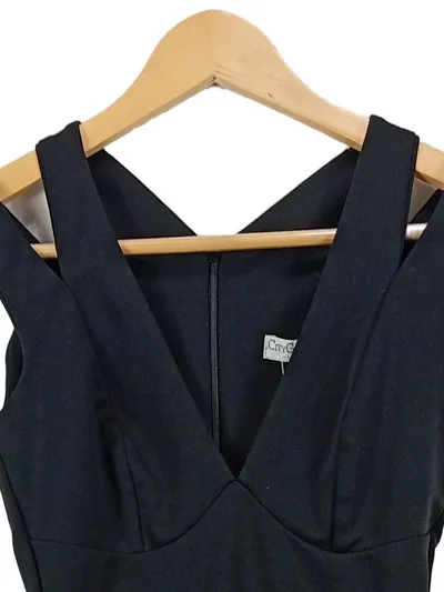 City Goddess Damen Cocktailkleid Gr. 36 Schwarz Elegant Party Kleid
