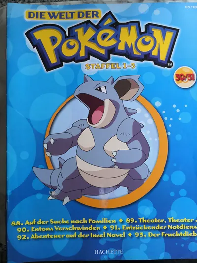 Die Welt der Pokémon Hachette Ausgabe 30/31 Staffel 1-3 DVD