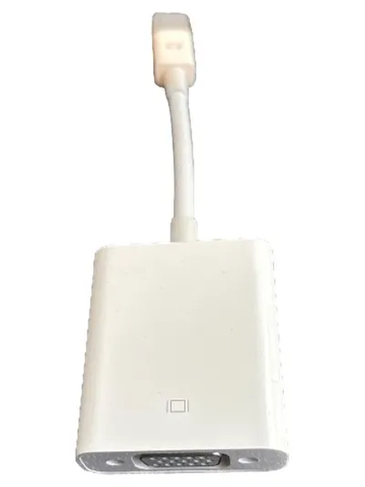Apple Video Adapter Weiß A1307 Mini DisplayPort auf VGA Konverter