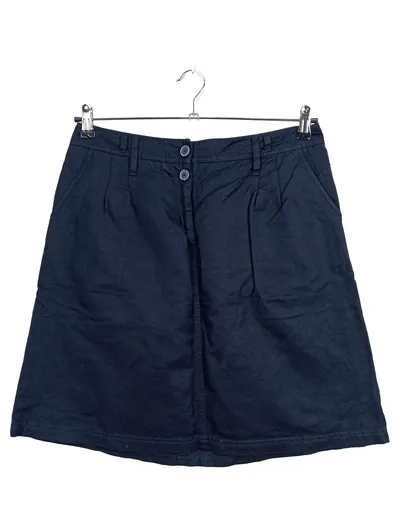 OPUS Damen Hosenrock Gr. 38 Blau Casual Rock-Optik