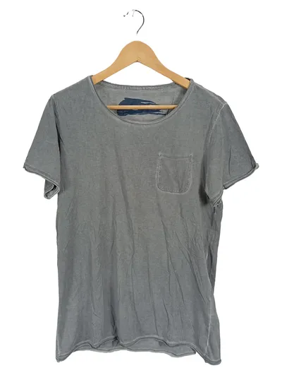 Benvenuto Herren T-Shirt Puglia Grau Gr. 46/S Casual Baumwolle
