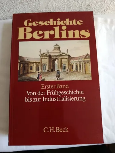 C.H.Beck Geschichte Berlins Antiquarisches Buch Erster Band Rot