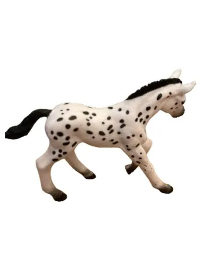 Schleich Appaloosa Fohlen Pferd Spielfigur Horse Club weiß 7.5cm