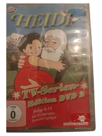 Heidi TV-Serien Edition DVD 2 Folge 8-13 Universum Kids Anime