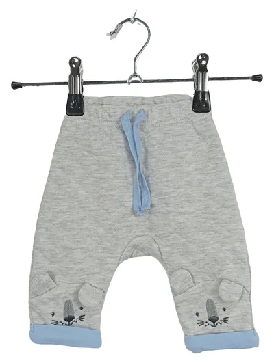 Liegelind Baby Jogginghose Maus Tiermotiv Grau Gr. 62 Baumwolle Casual
