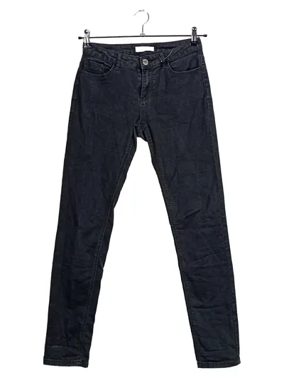 Cache Cache Jeans Damen Skinny Fit Grau Gr. 36 Casual Stretch Hose