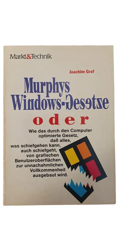 Murphys Windows Gesetze Programmierung IT Buch Joachim Graf Taschenbuch