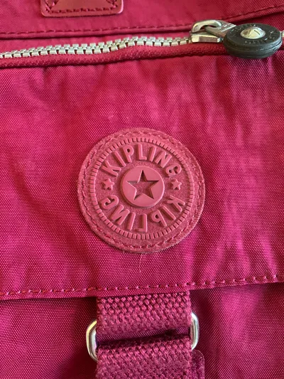 Kipling Damen Shopper Tasche Pink Polyamid Alltag