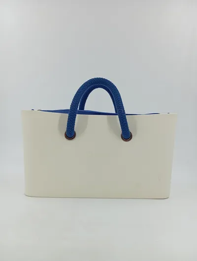O bag Henkeltasche Tragetasche Beige Damen Casual mit Innentasche 16x20cm