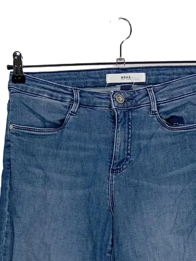 BRAX Damen Jeans Hose Bootcut Gr. 36 Blau Casual Stretch Denim