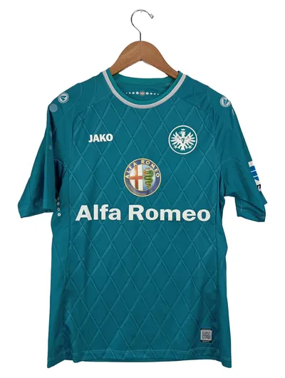 Jako Fußball Trikot Herren Gr. 44/XS Grün Sportlich Alfa Romeo Eintracht
