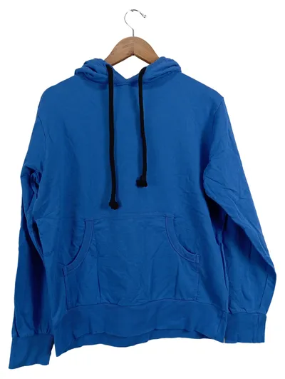 BLAUMAX Damen Kapuzenpullover Hoodie Gr. 38/M Blau Casual Baumwolle