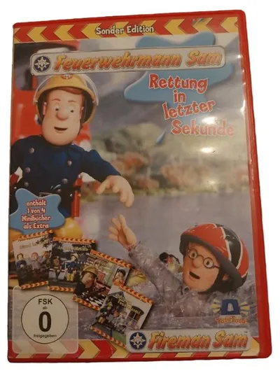 Feuerwehrmann Sam Rettung in letzter Sekunde DVD Sonder Edition Kinder Serie