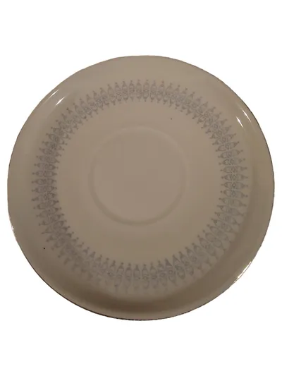 Stadtlengsfeld Porzellan Unterteller Klassisch Geometrisch Weiß 14 cm