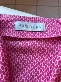 Ashbourn Damen Hemdbluse Pink Gr. 40/L Casual 3/4-Arm 2