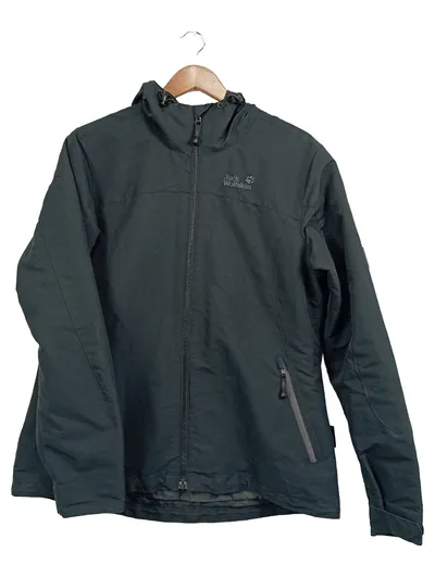 Jack Wolfskin Damen Softshelljacke Gr. 40/L Grau Outdoor