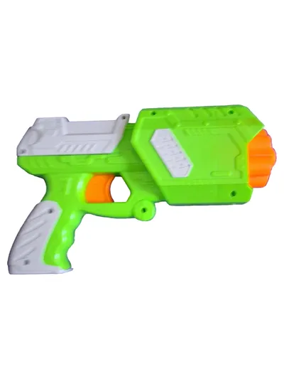 Wasserpistole Spritzpistole Grün Orange Weiß Kinder Wasserspielzeug 24cm
