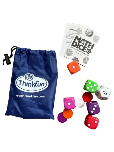 ThinkFun Math Dice Jr. Würfelspiel Lernspiel Mathe Kinder Spiel