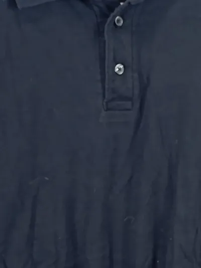 Camargue Herren Langarm Poloshirt Basic Uni Blau XXL/58 Baumwolle