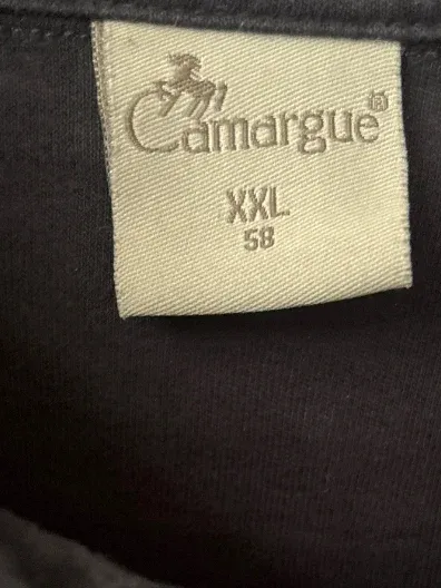 Camargue Herren Langarm Poloshirt Basic Uni Blau XXL/58 Baumwolle 5