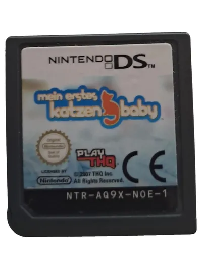 Nintendo DS Spiel Mein erstes Katzen Baby Simulation Mehrfarbig