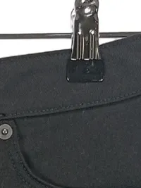 Burberry Brit Damen Bleistiftrock Gr. 40 Schwarz Business Baumwolle 5