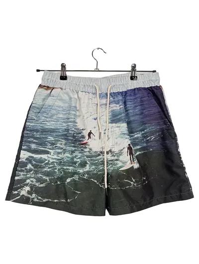 OAS Badeshorts Herren Surfer Motiv Mehrfarbig XL