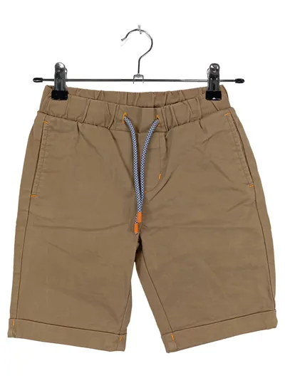 elefanten Kinder Shorts Jungen Braun Gr. 110-116 Casual Kordelzug