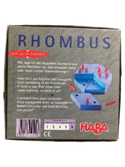 HABA Rhombus 2501 Geschicklichkeitsspiel Denkspiel Puzzle Logikspiel