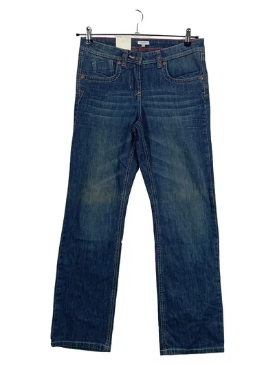 Peckott Jeans Damen Straight Leg Gr. 42 Blau Casual