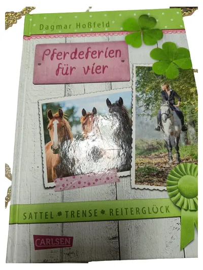 Carlsen Pferdeferien für vier Dagmar Hoßfeld Kinderbuch Abenteuer Pferde