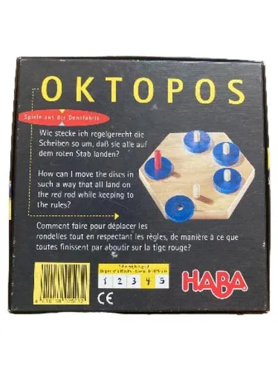 HABA Oktopos Geschicklichkeitsspiel Denkfabrik Dirk Hanneforth Kinderspiel