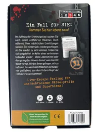 arsEdition Escape Room: In der Hand des Entführers Rätselspiel Krimispiel 2