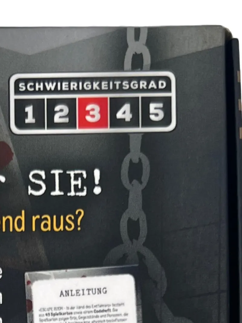 arsEdition Escape Room: In der Hand des Entführers Rätselspiel Krimispiel 4