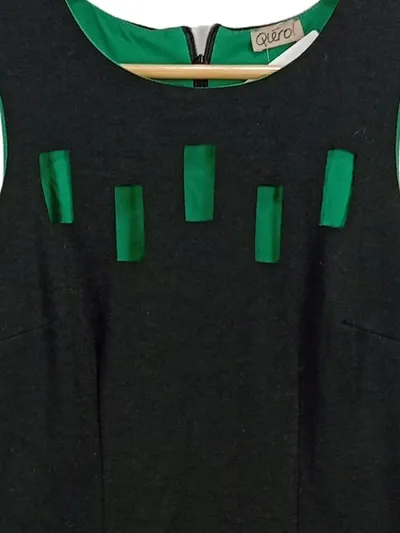 QUIERO Damen Etuikleid Schwarz Gr. 34/XS Elegant Business