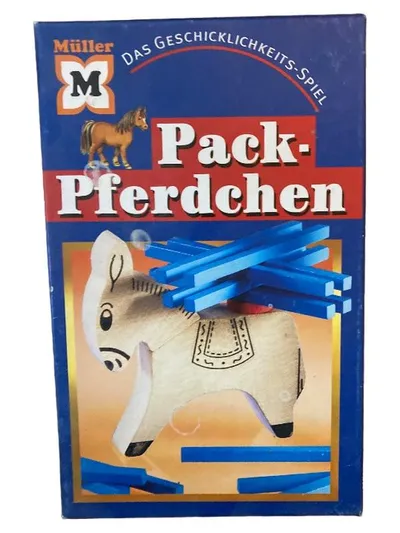 Müller Pack-Pferdchen Geschicklichkeitsspiel Kinder Spielzeug