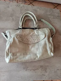 COX Damen Henkeltasche Leder Grün Casual Shopper 4