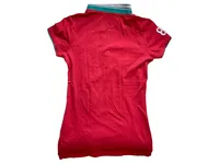 Aéropostale Damen Poloshirt Rot Gr. 38;M Casual Kurzarm 5