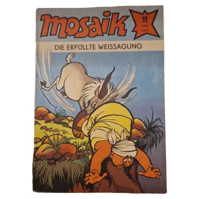 Mosaik Comic Die erfüllte Weissagung Heft 11/1985 DDR Comic