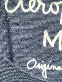 Aéropostale Damen T-Shirt Gr. 38;M Blau Casual Schriftzug 4