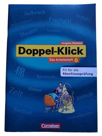Cornelsen Doppel-Klick Arbeitsheft 6 Schulheft Blau Kinder