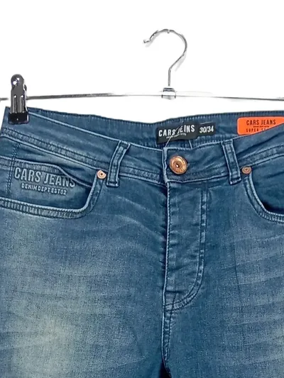 CARS Jeans Herren Slim Fit Jeans Blau Größe 30 na 34
