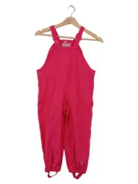 BODYGUARD Regenhose Latzhose Kinder Mädchen Gr. 104 Pink Wasserdicht 1