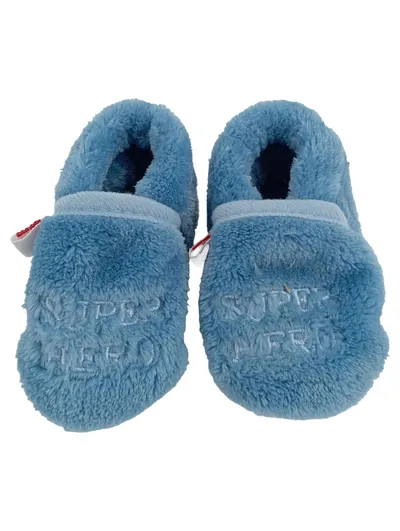 Elephantito Krabbelschuhe Baby Jungen Gr. 18 Blau Casual Hausschuhe