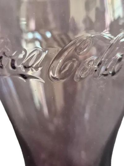 Coca-Cola Trinkglas Transparent Retro 300ml Glas