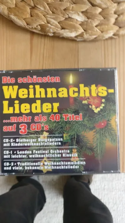 Weihnachtsmusik CD Box 3 CDs über 40 Titel Traditionelle Melodien