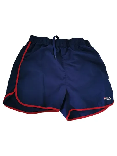 FILA Kinder Sport Shorts Blau Gr. 170 Polyamid Jungen Mädchen Badeshorts