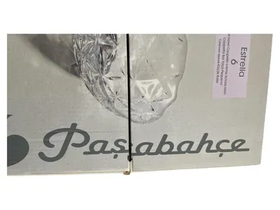 Pasabahce Estrella Dessertschüssel Schale Glas Transparent Klassisch