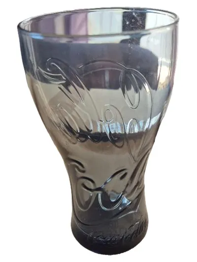 Coca-Cola Latte Macchiato Glas Transparent 300ml Logo