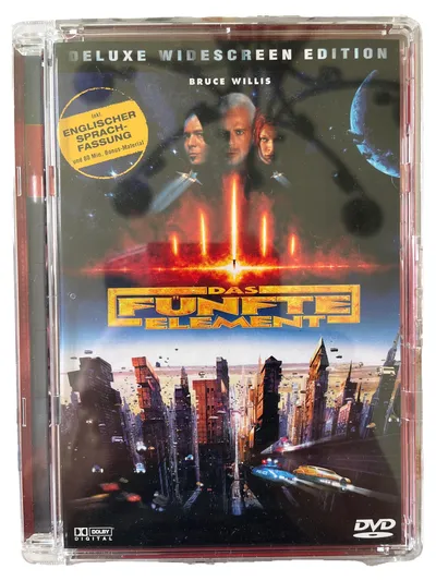 Das Fünfte Element DVD Deluxe Widescreen Edition Bruce Willis Science-Fiction